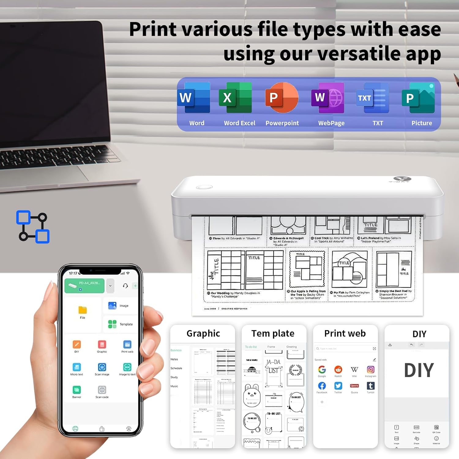 Portable Thermal Printer